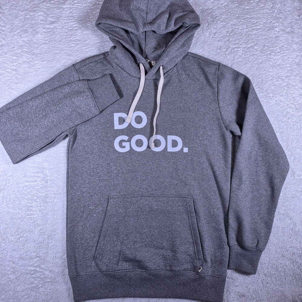 NEW Cotopaxi Do Good Hoodie Mens S Gray L/S Fleece Pullover F24474M957